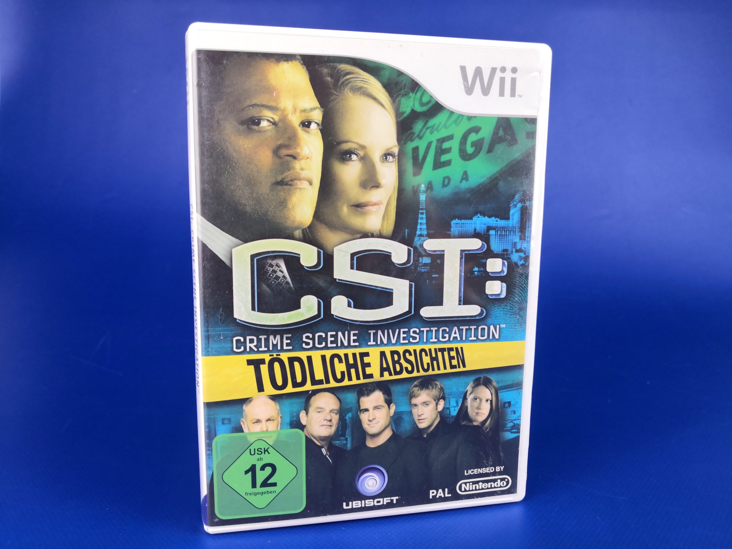 Wii CSI Tödliche Absichten in OVP Gamingoo Spielekonsolen, Spiele und Zubehör