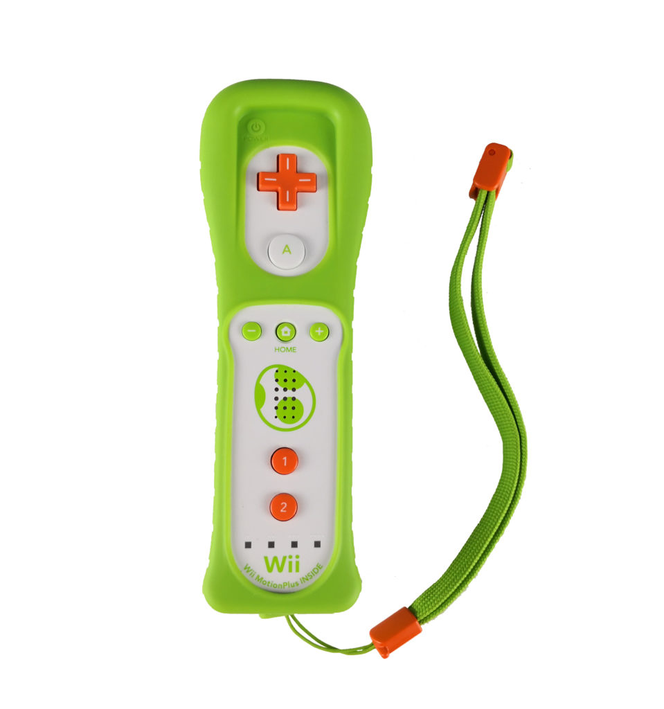 Wii/U Original Nintendo Wii/U Motion Plus Controller Yoshi Edition