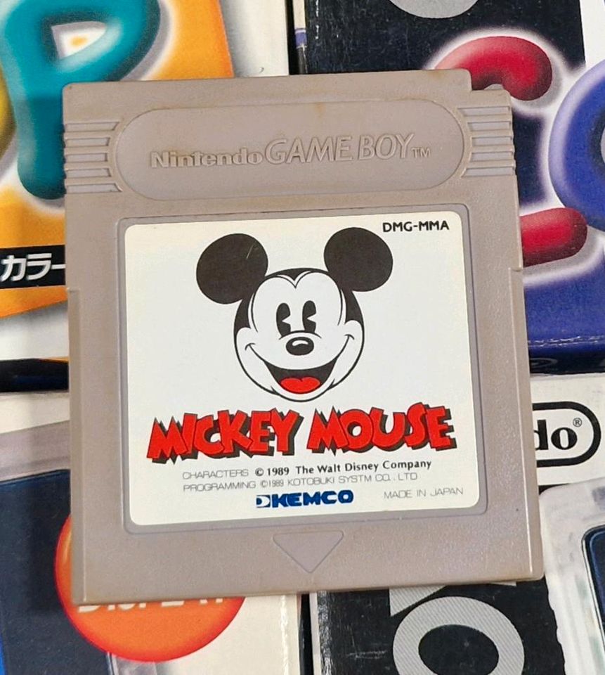 Gameboy Classic – Mickey Mouse | Nintendo Gameboy Classic Spiel | Japan ...