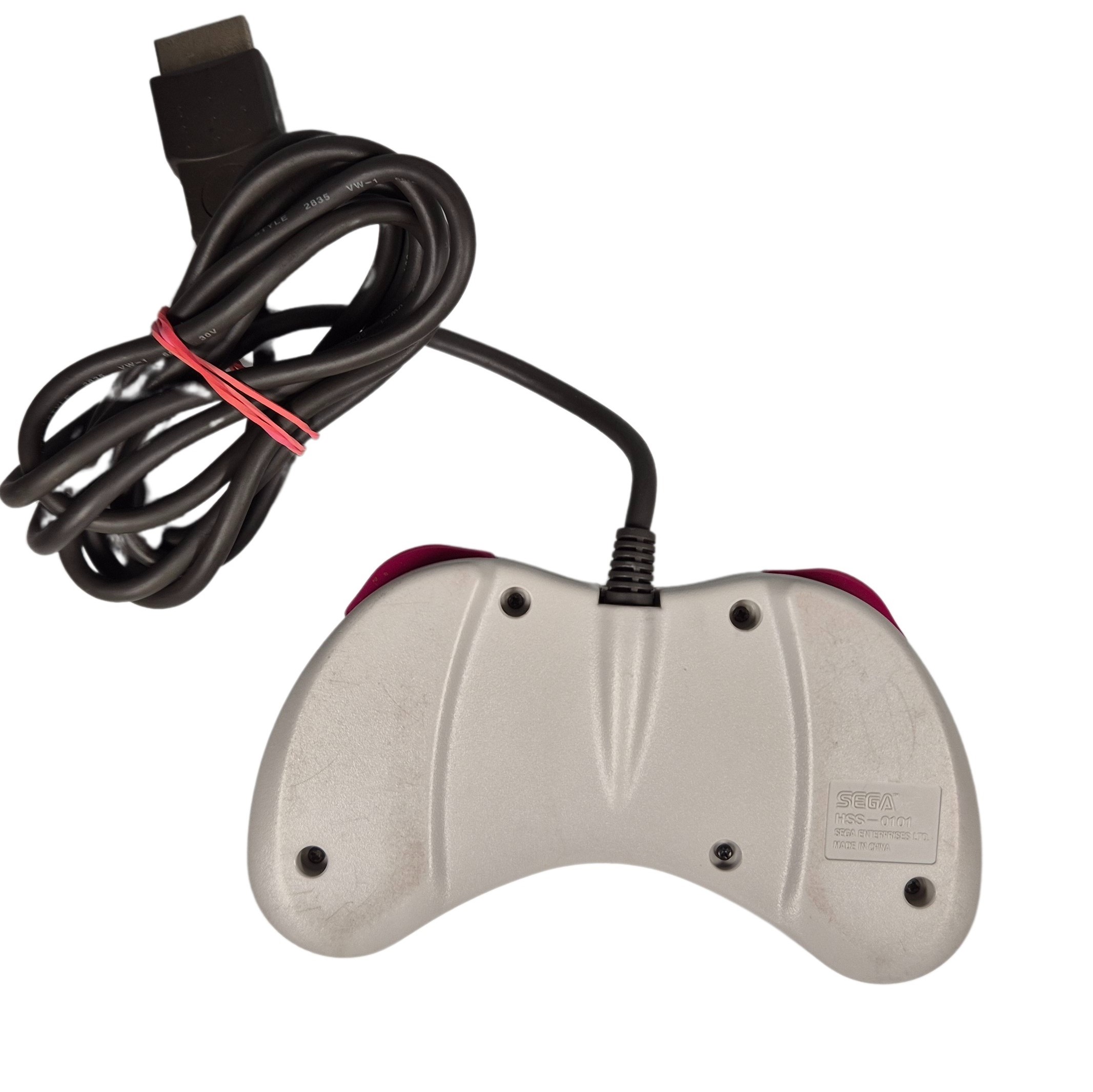 thumbnail image 2 of Sega Saturn Controller HSS-0101 (Grey & White) – Official NTSC-J, Tested Working 2 of 4