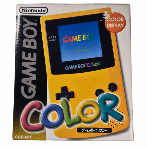Gameboy Color - Original Nintendo Gameboy Color Konsole | Gelb | OVP