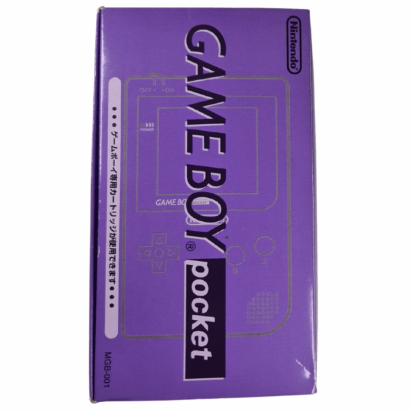 Gameboy Pocket - Original Nintendo Gameboy Pocket | Transparent | Atomic Purple | OVP | Japan Exclusive | ( gebraucht )