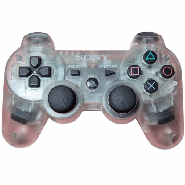PS3 - Original Sony Playstation Controller | Playstation 3 Controller | Skeleton Clear | Transparent