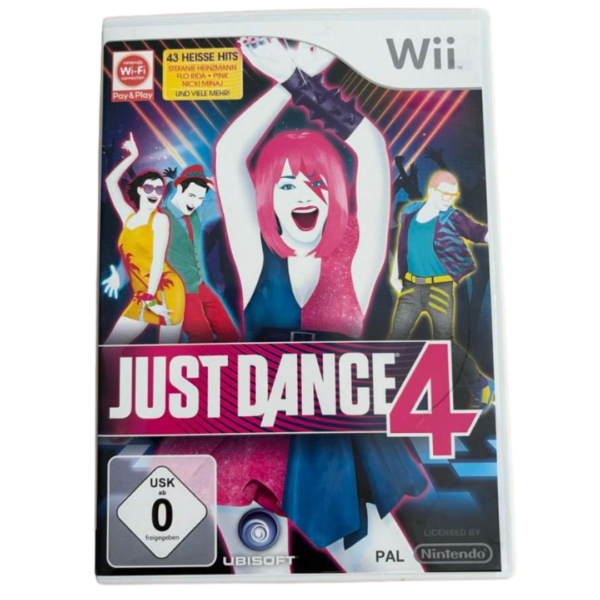 Wii - Just Dance 4 | OVP | Nintendo Wii Spiel | PAL
