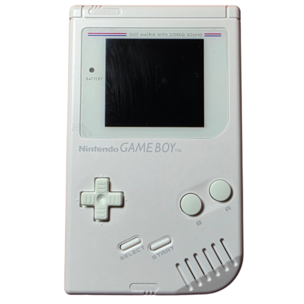 Gameboy Classic – Original Nintendo Gameboy Classic | Weiß | "All in White" | LCD IPS Kit | OSD Menü | Neues Gehäuse | Neue Buttons | Neuer Lautsprecher