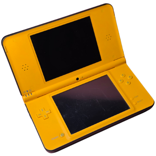 DSi - Original Nintendo DSi XL ( LL ) | Gelb Schwarz | Twilight Menu ++