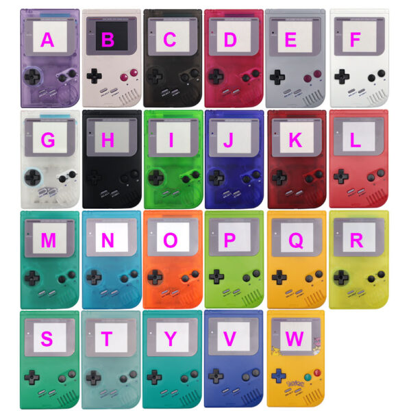 Gameboy Classic - Gehäuse für Nintendo Gameboy DMG Q5 IPS Kit | Für Q5 und V5 IPS Kits | IPS Ready Shell | Verschiedene Farben | Neuware